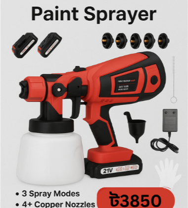 Rechargeable Paint Sprayer